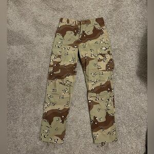 Chocolate chip camo pants